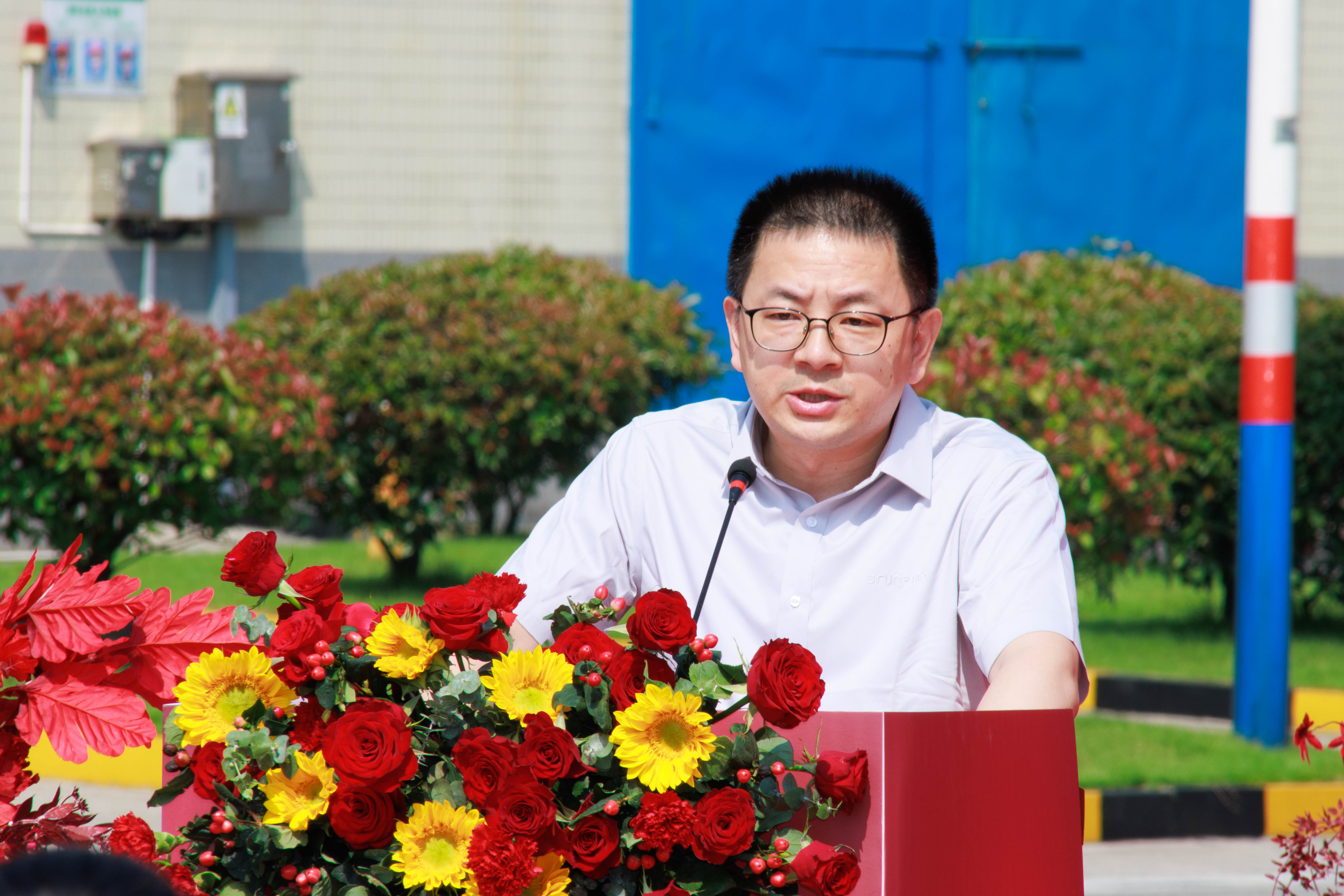 邦普循環(huán)副總裁蔡勇致辭.jpg